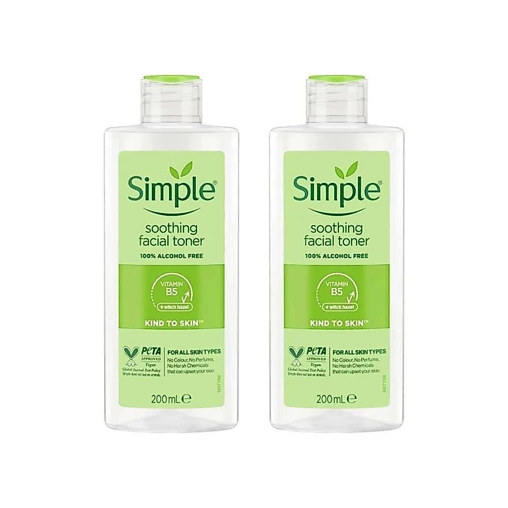 Simple Soothing Facial Toner Kind To Skin For All Skin 200ml
