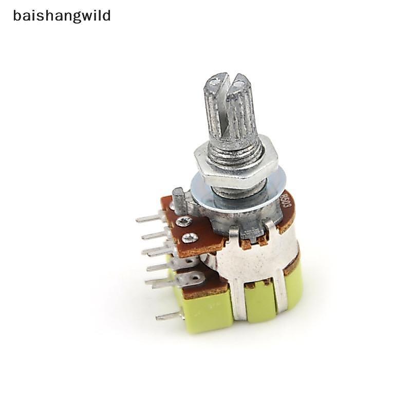 Bwth B50K 50K Ohm Dual Linear Taper Volume Control Switchesometer Switch Jelly