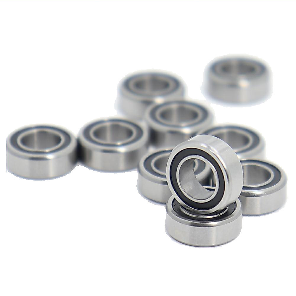 MR105RS Bearing 10PCS 5x10x4 mm ABEC-7 Hobby Electric RC Car Truck MR105 RS 2RS Ball Bearings MR105-