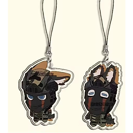 "สายโทรศัพท์ Call of Duty Konig จี้อะคริลิค COD สาย Kawaii น่ารัก เชือกเส้นเล็กน่ารัก p