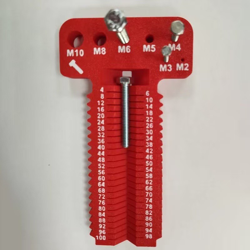 新品 เครื่องมือวัดสกรู M2-M10+L4-100 มม. สกรูวัดความถี่ NIQ3