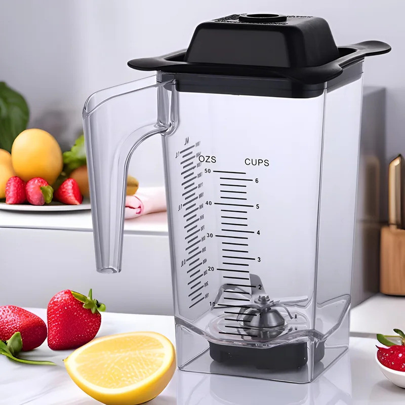 HB 1.5L ถ้วยเครื่องปั่นสําหรับ JTC TM-800A TM800AQ เครื่องปั่นสมูทตี้เปลี่ยนถ้วยผสมเครื่องปั่นอุปกรณ์เสริม