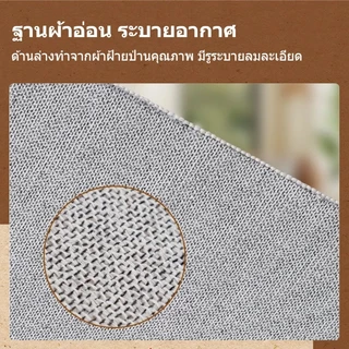 VELOREE พรมรองเก้าอี้ พรมกลม มินิมอล กันลื่น พรมปูพื้นห้องนอน ปกป้องพื้น พรมขนสั้น ผ้าแคชเมียร์เทียม 120/160 ซม.