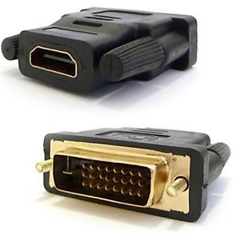 ขั้วต่อ HDMI เป็น DVI 24+1 / ขั้วต่อ HDMI DVI +1