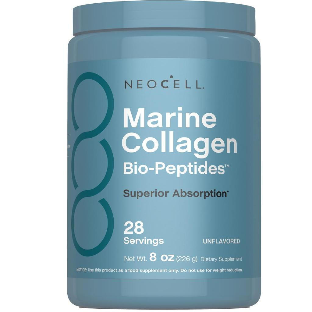 NeoCellMarineCollagenPeptidesPowder-8oz-SuperiorAbsorption-Hair,,,&Nailsอาหารเสริม-รสจืด AQ3K