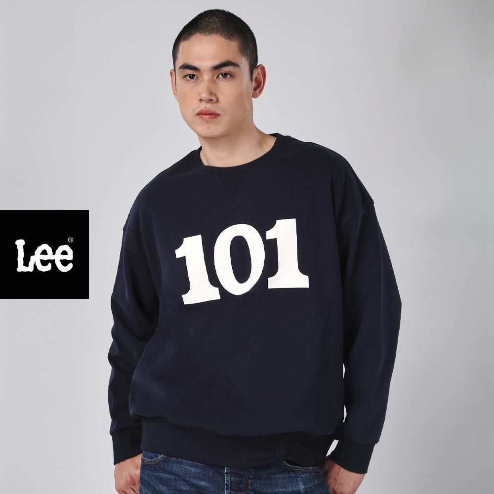 LEE เสื้อสเวตเชิ้ตผู้ชาย คอลเลคชั่น 101 รุ่น LE S126MPULN01 สีกรมท่า