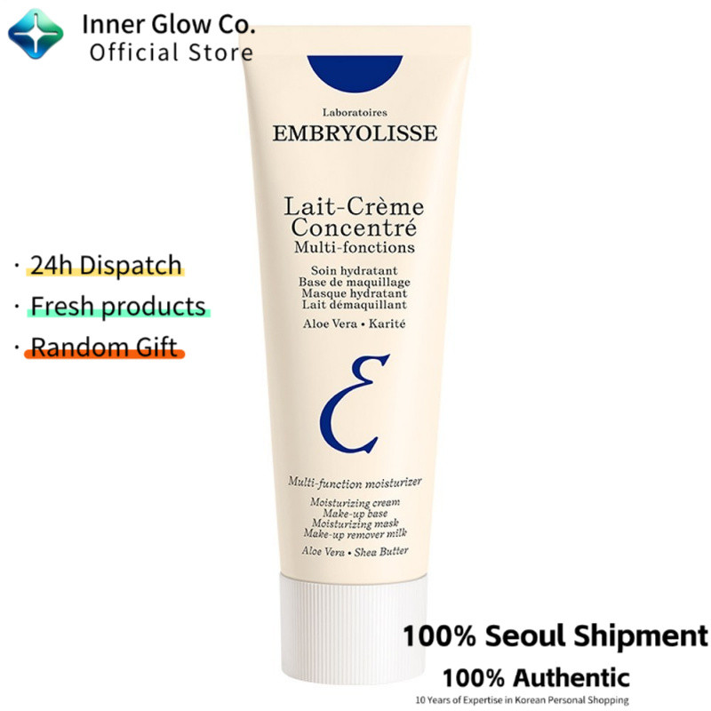 Embryolisse Lait Crème Concentrate 75ml Deep Moisturizing Skin Barrier Repair Sensitive Skin Daily Hydrating Rich Formula For Dry Sensitive Face