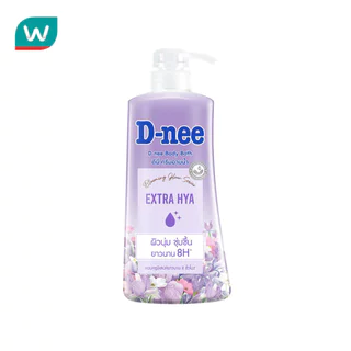 D-Nee ดีนี่ บอดี้ บาธ เอ็กซ์ตร้า ไฮยา 450 มล. ครีมอาบน้ำ ผิวนุ่ม ชุ่มชื้น อิ่มน้ำ