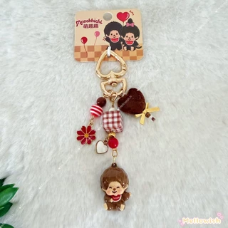 [งานลิขสิทธิ์] พวงกุญแจม่อนชิชิ monchhichi มีหลายลายงานลิขสิทธิ์ น้องน่ารักมากกก