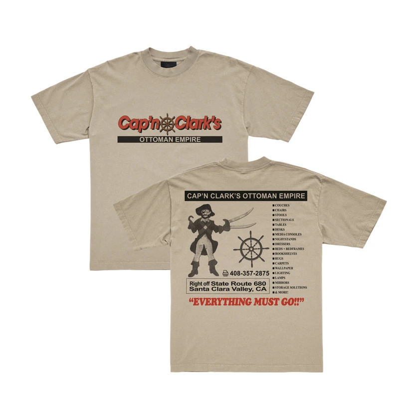 เสื้อยืดลายกราฟิกของกัปตันคลาร์กจากภาพยนตร์ Backrooms ปี 2026 ผ้าฝ้าย ยูนิเซ็กส์ สำหรับผู้ชายและผู้หญิง สไตล์ Y2k โอเวอร