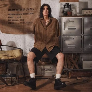 ผู้ชายร้อยห้าส่วนเสื้อกลวงออกระบายอากาศสบายเหงื่อไม่อึดอัดสำหรับการเดินทางสบาย ๆ