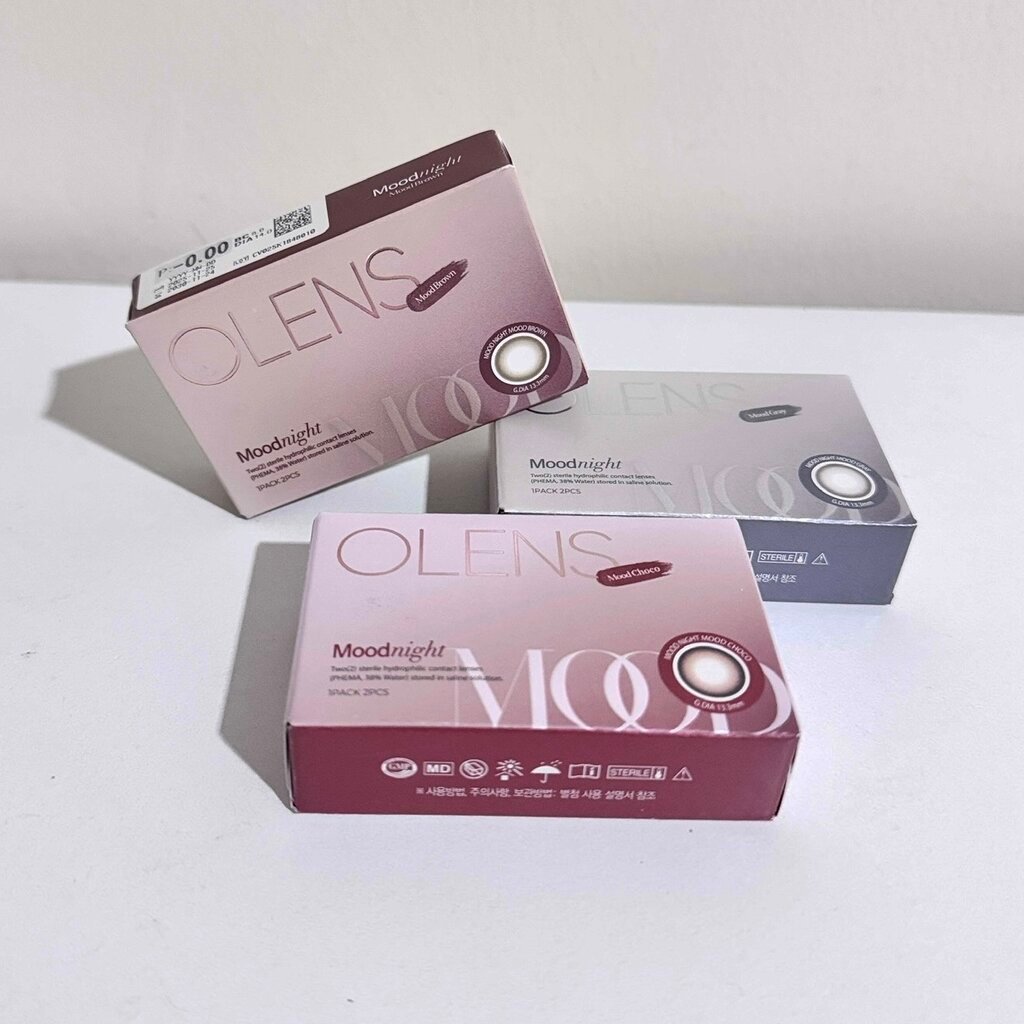 Olens รุ่น Mood Night สี Brown/Choco/Gray คอนแทคเลนส์ รายเดือน