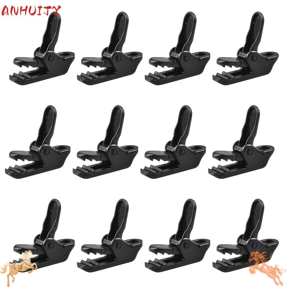 ANHUITYJ 1/5/10 ชิ้นกันสาด Clamp Camp Hike ผ้าใบ Anchor Gripper Snap เต็นท์ Camping Caravan Jaw Grip