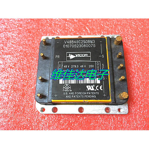 V48B48C250BN3 V48B48C250B โมดูลไฟ 48V ถึง 48V 250W พร้อมสต็อกขาย