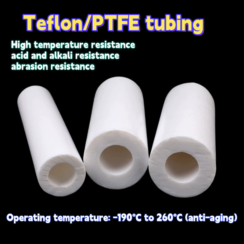 PTFE หลอด F4 PTFE หลอด PTFE ตรงหลอด Hard Tube พลาสติก King T8ZG