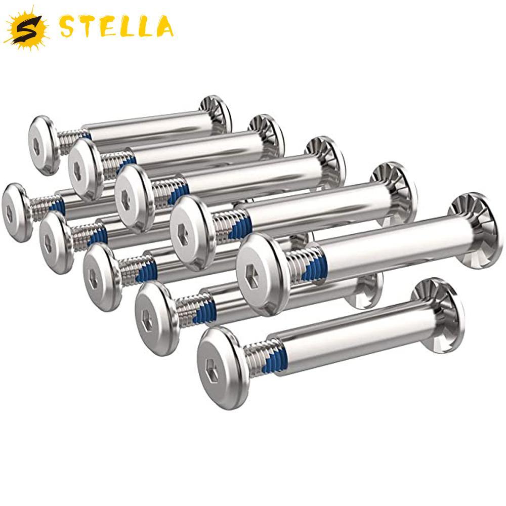 STELLA อินไลน์สเก็ต สกรูล้ออินไลน์สเก็ต OD 6 มม. อุปกรณ์เสริมเปลี่ยนรองเท้าสเก็ต Spacer