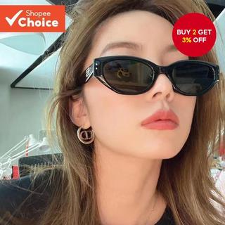 Cat Eye Sunglasses Korean Style Fashion Retro for Men Women Vintage Glasses