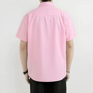 เสื้อเชิ้ตแขนสั้นของผู้ชายสไตล์เกาหลีเสื้อเชิ้ตฮาวายผู้ชาย และรูปร่างแบบร่างกายM - 5XL
