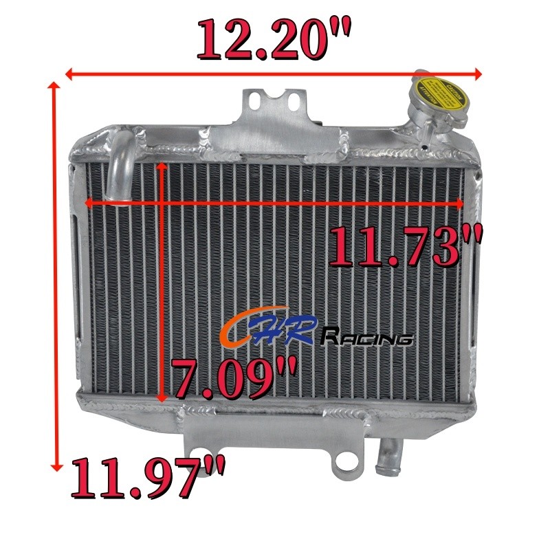 สําหรับหม้อน้ําอลูมิเนียม Honda CR125R CR125R ปี 1998 1999