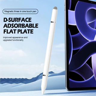 ปากกาสไตลัส ปากกาหน้าจอสัมผัสแบบสามในหนึ่งเดียวปากกา capacitive แม่เหล็กโทรศัพท์มือถือแท็บเล็ตสไตลัส JoyTray