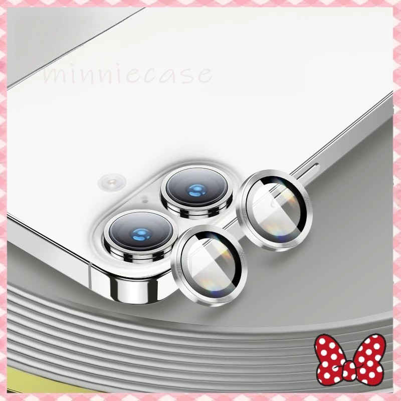 1pc หนึ่งฟิล์มเลนส์ป้องกันสำหรับไอโฟน16PROMAX 11 12MINI 14 15PLUS Camera Lens for iPhone17pro 11 12 13 14 ระดับพรีเมี่ยม