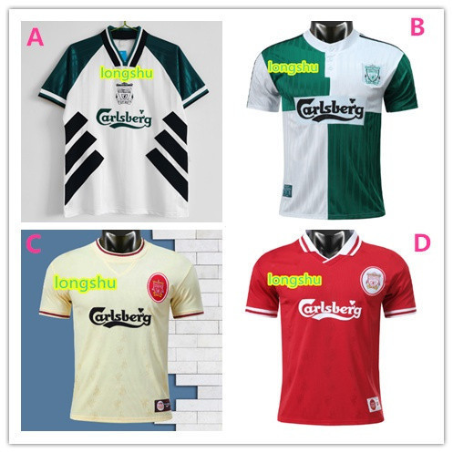 เสื้อฟุตบอลเหย้าและเยือน Retro Liverpool S-XXL