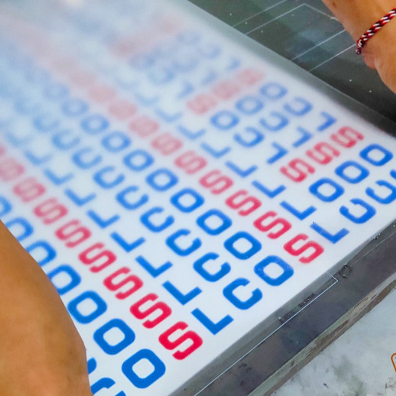 Print DTF UV Film Screen Printing Stickers A3 A4 A5 และขนาด 30 x 100 (เมตรเดียว)