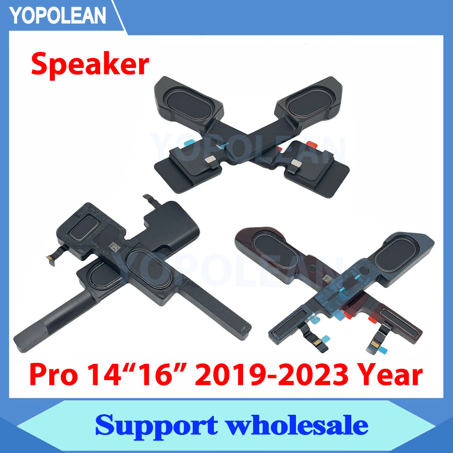 ซ้าย + ขวาด้านข้างลําโพงภายในสําหรับ Macbook Pro 14" 16" A2141 A2442 A2485 A2779 A2780 A2918 A2991 A