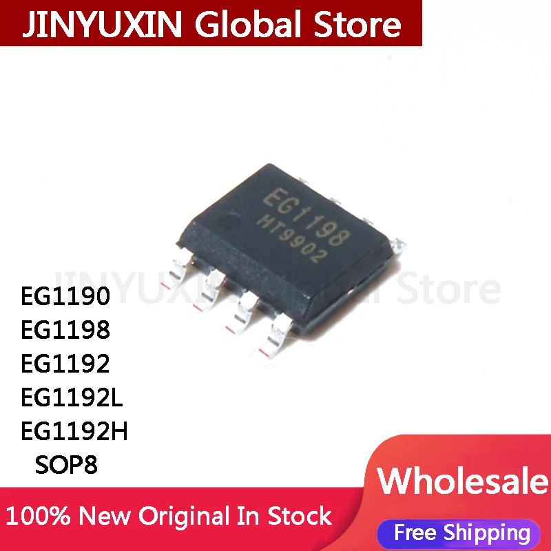 5 ชิ้น EG1190 EG1198 EG1192 EG1192L EG1192H SOP-8 ชิป IC ขายส่ง