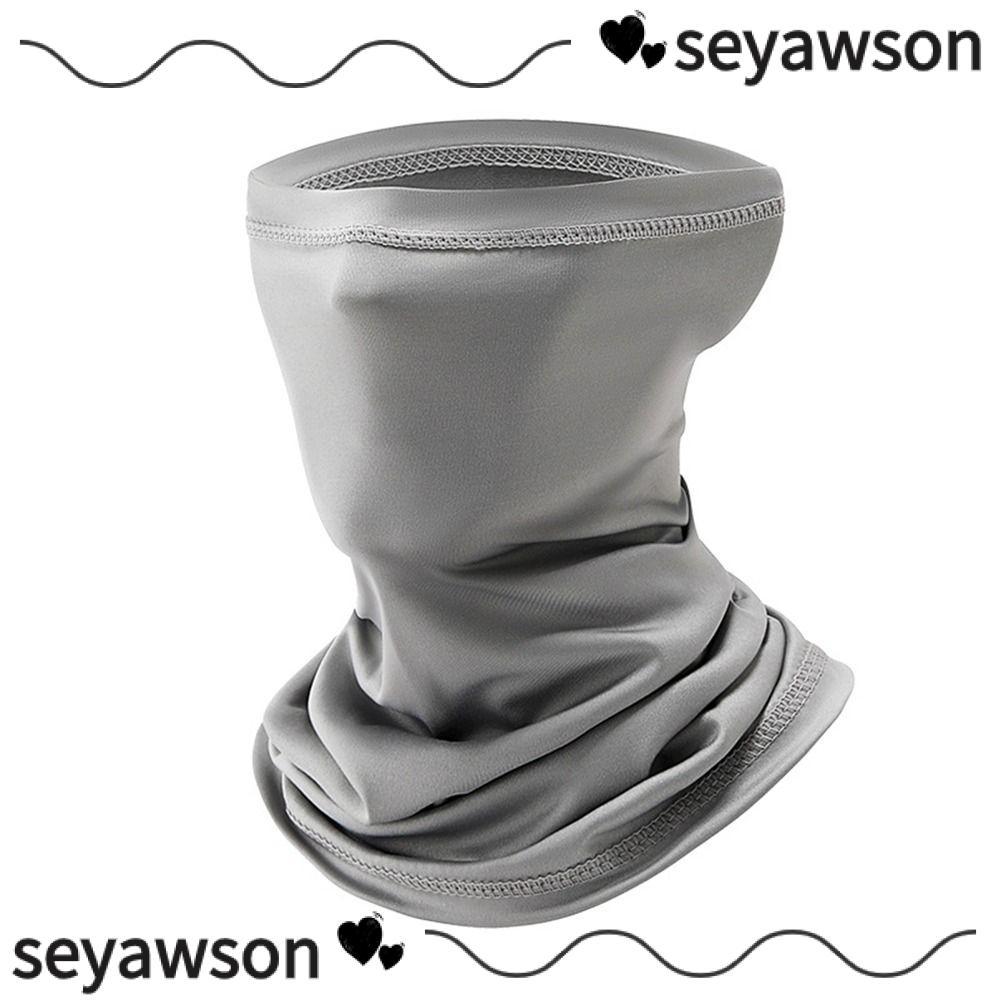 SEYAWSON Cooling Neck Gaiter, Quick Dry Breathable Cycling Face, Sport Dustproof UV Protection ดูดซับเหงื่อ Face Bandana ฤดูร้อน