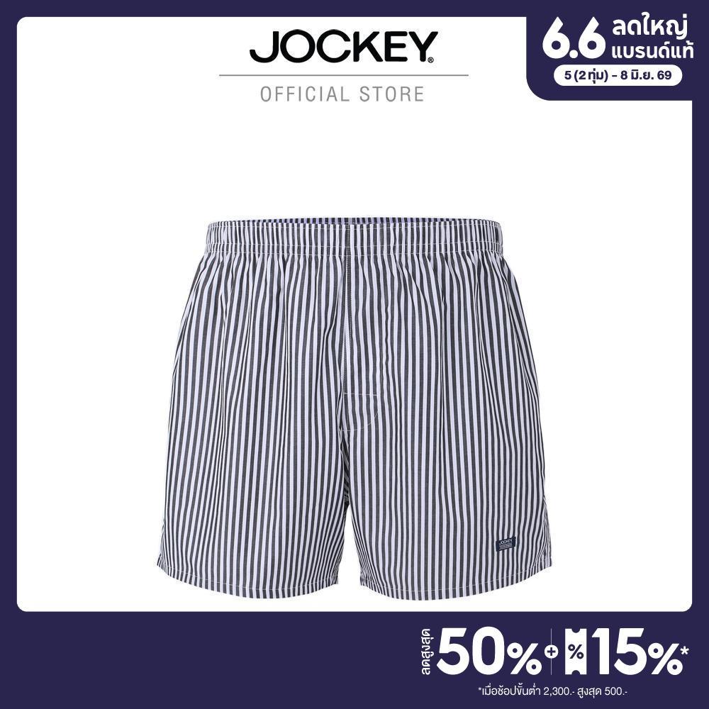 JOCKEY UNDERWEAR กางเกงบ็อกเซอร์ ESSENTIAL รุ่น KU JKBOWAF09 BOXER