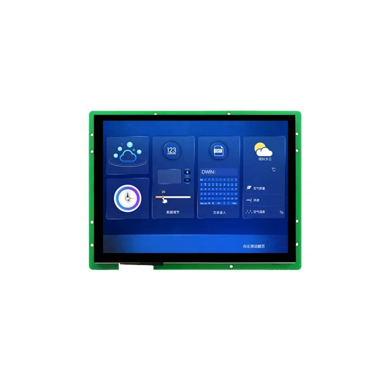 ของแท้ Dans Dans ขายร้อน DWIN 10.4 นิ้ว 1024*768 HMI อัจฉริยะ Uart Tft จอแสดงผล Lcd Ttl หน้าจอสัมผัส