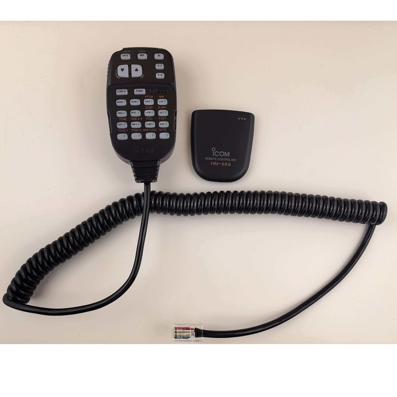 เหมาะสําหรับ ICOM ICOM Walkie-Talkie หัวรถจักร IC2100H 2200H Walkie-Talkie 2800H ไมโครโฟน HM-98S