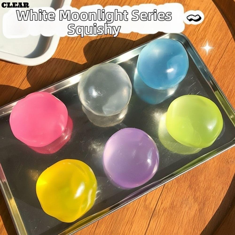 รอบลูกบอลความเครียด,ความเครียดบรรเทานุ่มบีบ Sensory Fidget Ball, Creative Reusable Slow Rebound Shapeable Decompression Pinch ของเล่นสําหรับเด็กผู้ใหญ่