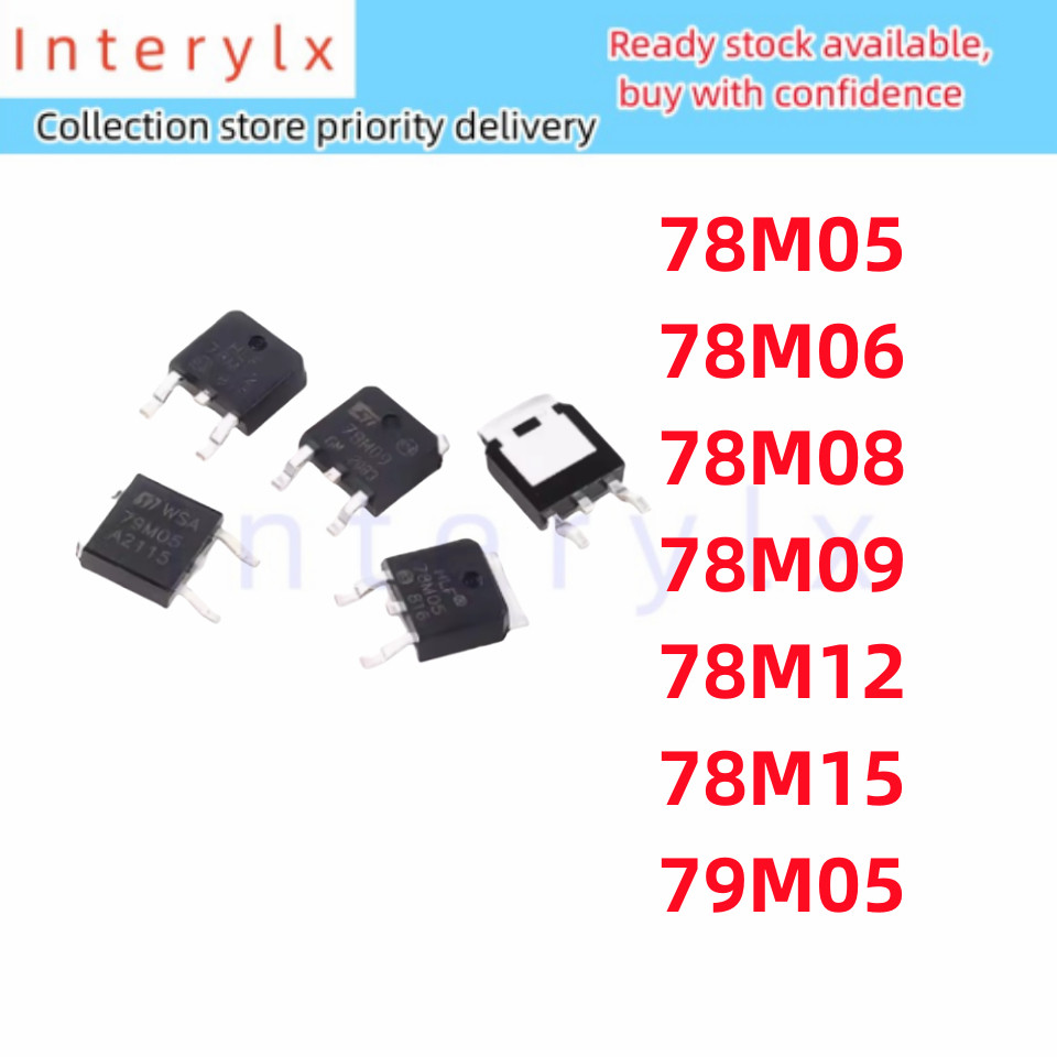 5pcs L78M05CDT L78M05 TO252 78M05 78M06 78M08 78M09 78M12 78M15 79M05 L78M06CDT L78M08CDT L79M05CDT 