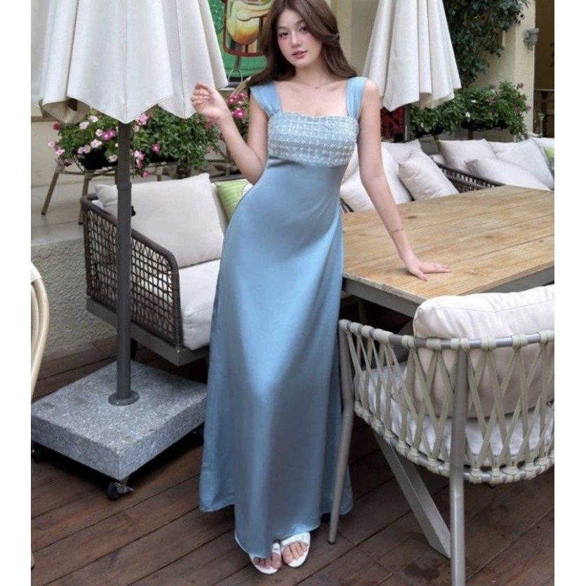 Bella Dress - งานป้ายเวียดนาม พร้อมส่งจากกรุงเทพ