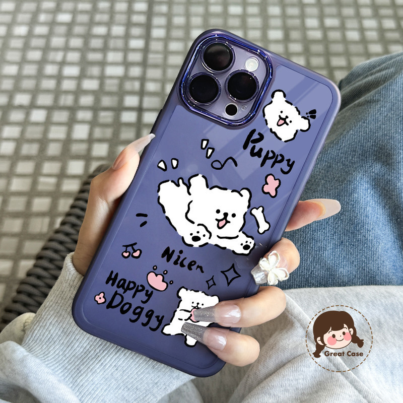 น่ารักลูกสุนัขเคสโทรศัพท์สําหรับRealme GT 7 6 5 GT Neo 6 5 SE 2T V70 V60 V60S V50 V50S V23 V13 C15 C