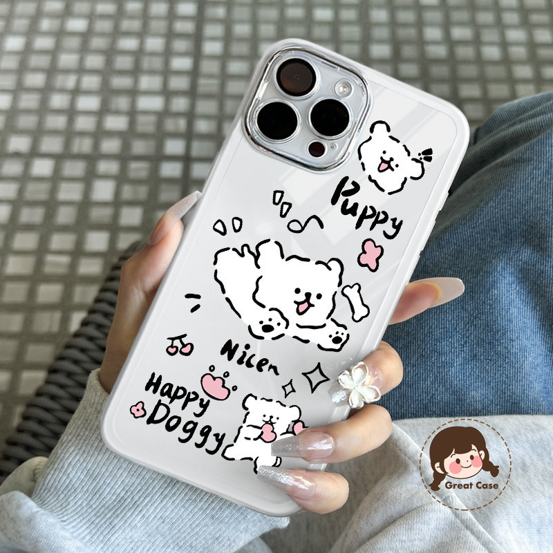 ลูกสุนัขน่ารักเคสโทรศัพท์ใสสําหรับHonor X9Cสมาร์ทX9B X9A X9D X8 X8A X8B X8C X8D X7 X7A X7B X7C X7C X