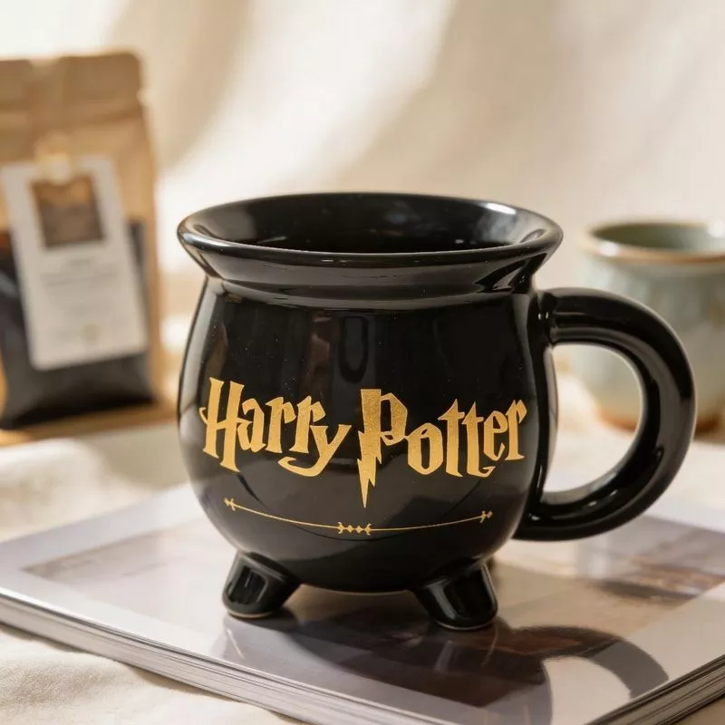 Harry Potter Series สินค้าแก้วถ้วยน้ําในครัวเรือนประณีตกาแฟนมถ้วยของขวัญนักเรียน