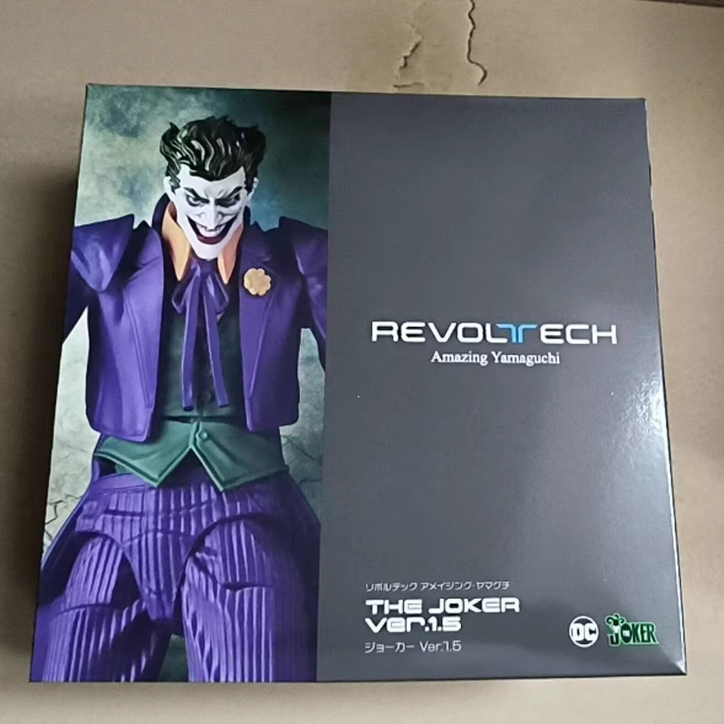 ของสะสม Suicide Squad Joker 1.0 Revoltech Movable Figure ของเล่นชนิดบรรจุกล่อง