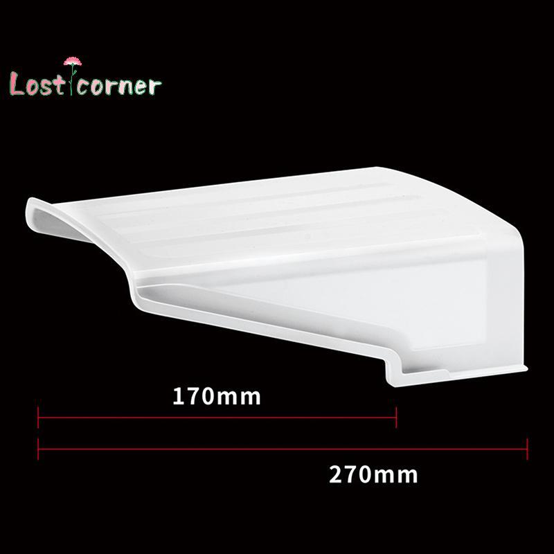 [Lostcorner] Sun Rain Shade กันฝน Shelter กล้องฝาครอบป้องกันผนังกันน้ําด้านบนฝาครอบกล้องรักษาความปลอดภัยโล่ลานสวน [ใหม่]