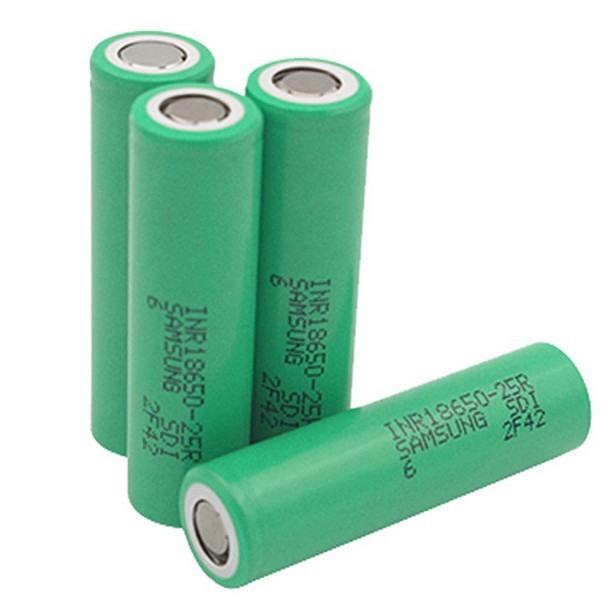 Samsung/Samsung 25R18650/25rm18650 แบตเตอรี่ 2500mAh3.7 v25A พลังงานสูงไฟฟ้า