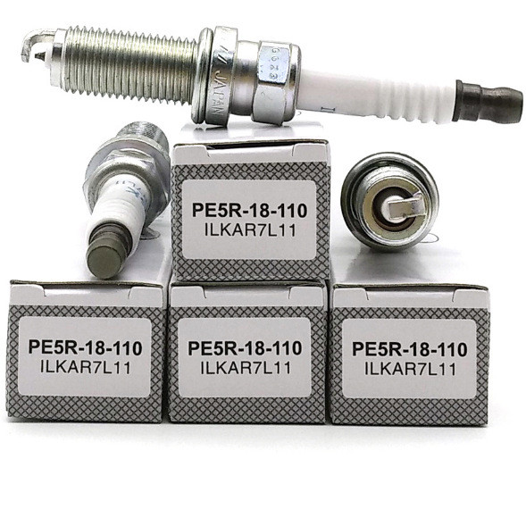 PE5R-18-110 เหมาะสําหรับ Mazda 3 CX5 MX-5 Anksella Iridium Spark Plug ILKAR7L11