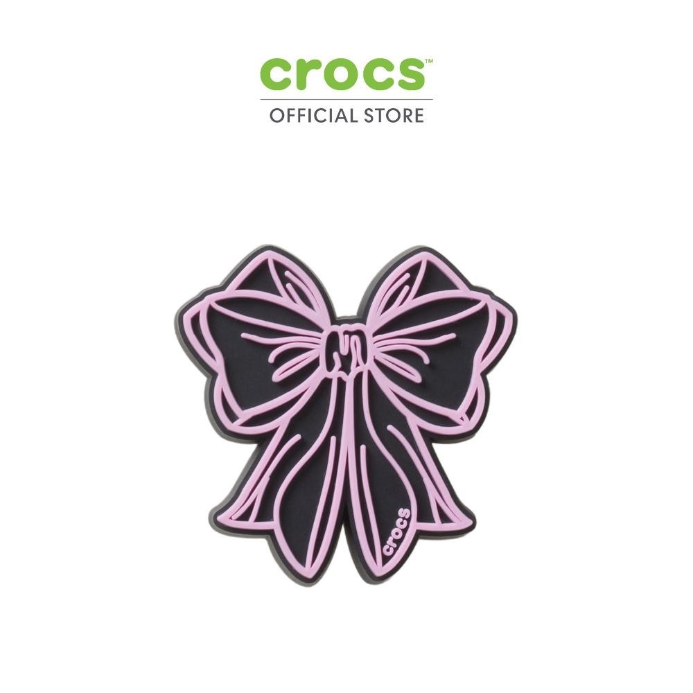 CROCS ตัวติดรองเท้า JIBBITZ™ LIGHTS UP PINK BOW รุ่น 10016510 - MULTICOLOR