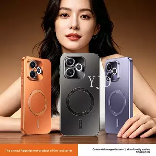 เคสสําหรับ Xiaomi 17T Pro Cool Series ผิวเนื้อโดยไม่ต้องลายนิ้วมือ Magnetic Attraction Anti-Drop เคสโทรศัพท์