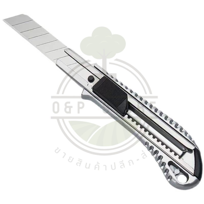 มีดคัตเตอร์ คัตเตอร์ใหญ่ คัตเตอร์สีเงิน ขนาด 156 มม. ***พร้อมส่ง***