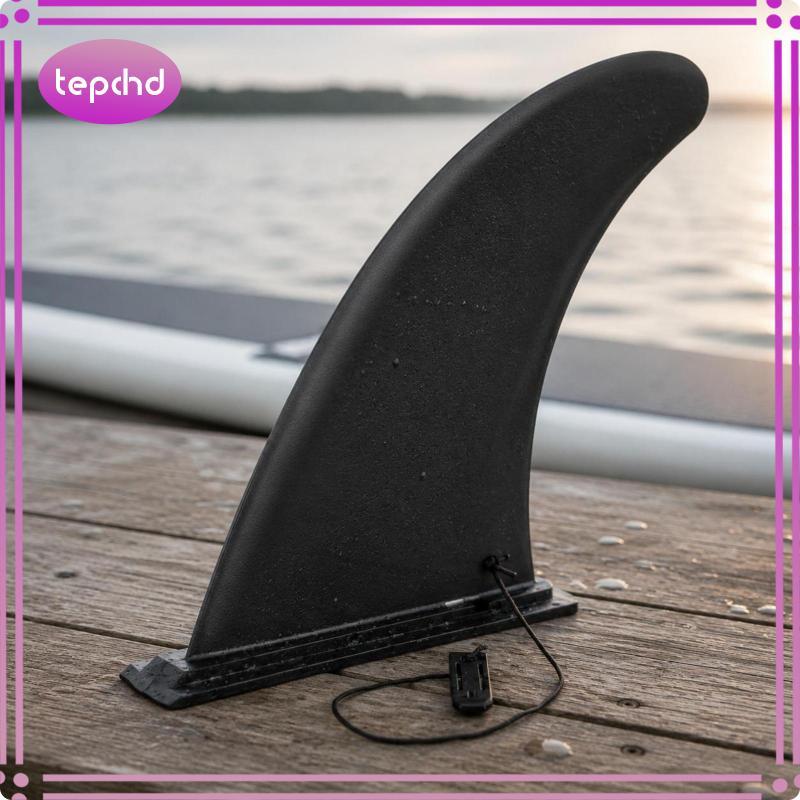 [tepchd] Matte Finish SUP Paddle Board Fin โค้ง Fin ที่ถอดออกได้ Paddle Board Fin Streamlined น้ํากี