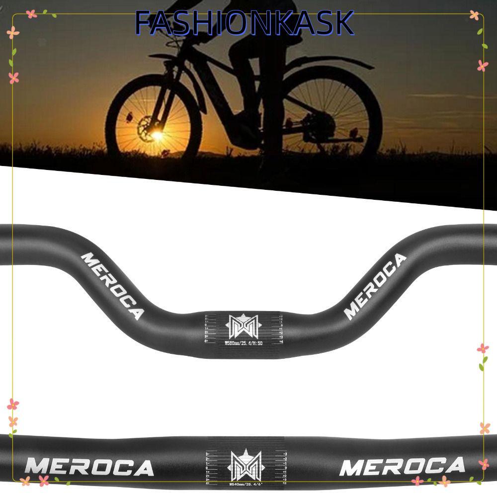 IFASHIONKA แฮนด์จักรยาน,ตรง/Swallow MEROCA จักรยาน Riser Handlebar,ทนทาน 25.4X540/580 มม.อลูมิเนียมอุปกรณ์เสริมขี่จักรยานสําหรับเสือภูเขา