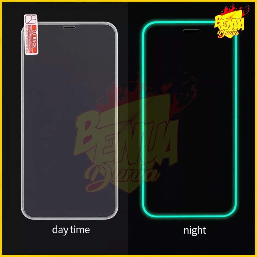 TEMPERED GLASS SPY GLOW IN THE DARK สําหรับ XIAOMI POCO C40 F3 F3 GT F4 F4 GT F5 F5 PRO F6 F6 PRO F7