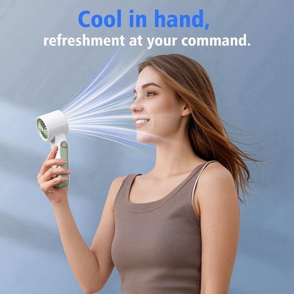 ABS+PC Ice Pack Halter Neck พัดลมสามในหนึ่งเดียว 6,000mAh ZGCE